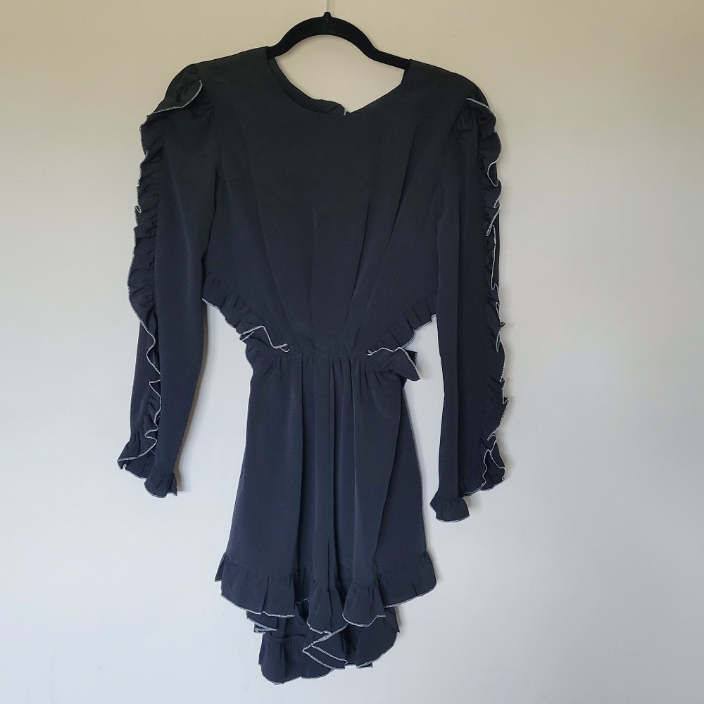 Elliatt Cacti Playsuit in Black